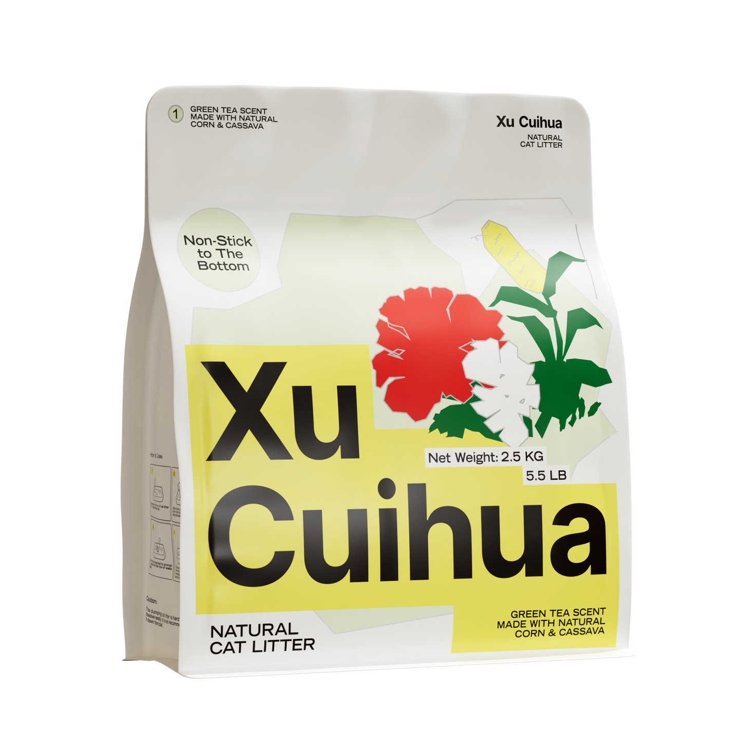 Green Tea Scent Natural Cat Litter