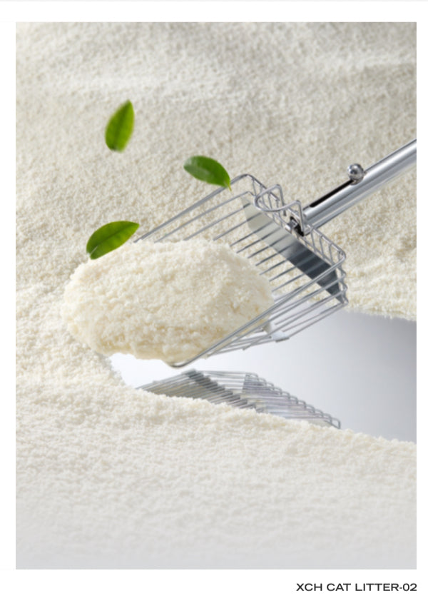 Unscented natural cat litter