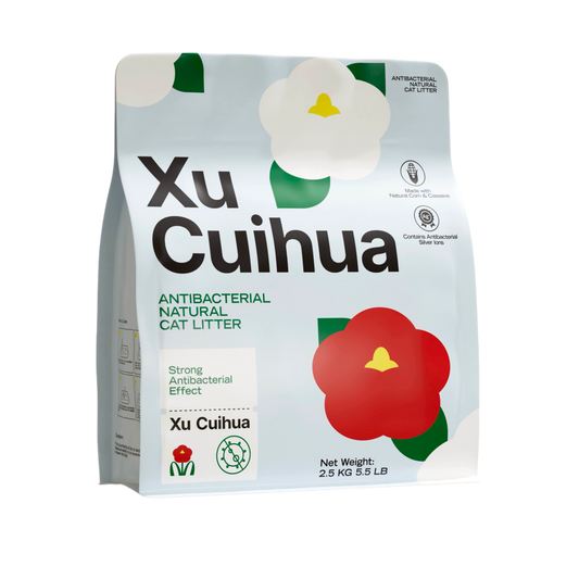 Antibacterial natural cat litter